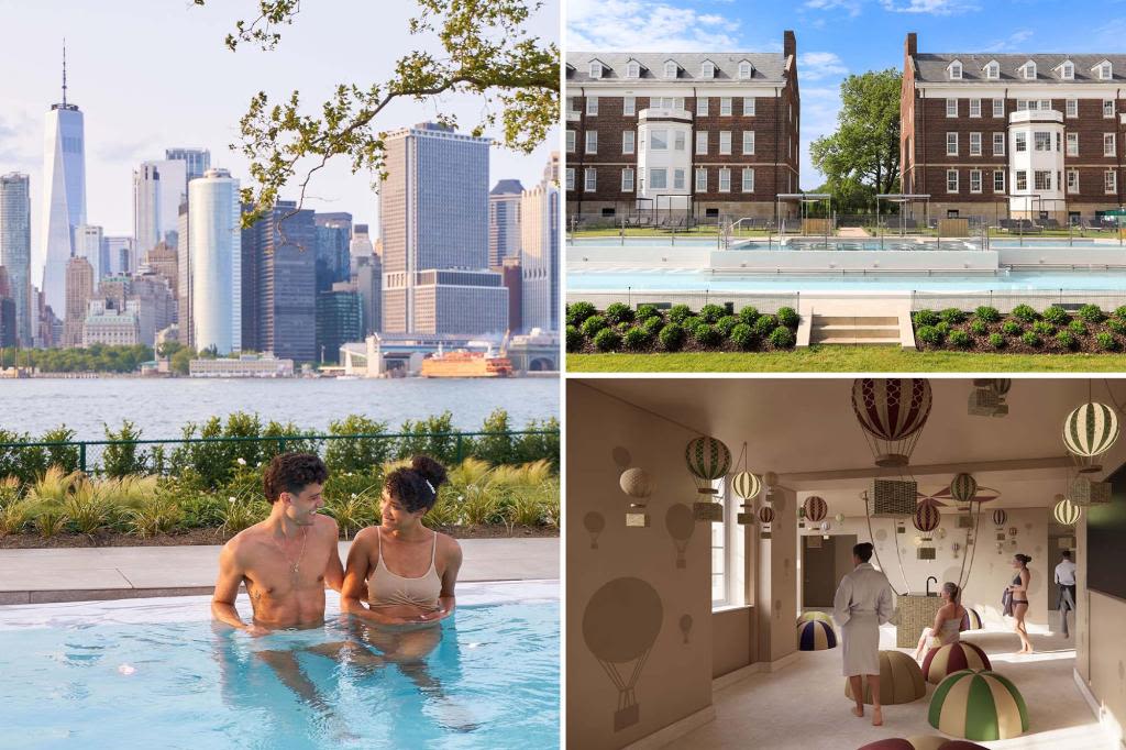 NYC’s $50M QC NY spa on Governors Island announces an expansion set to open this summer