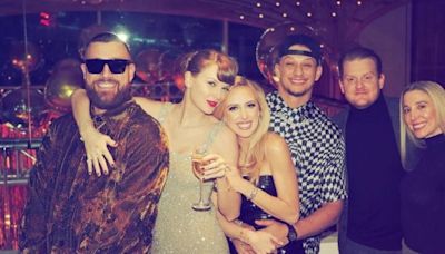 Taylor Swift y Travis Kelce viven la locura en Las Vegas con Brittany y Patrick Mahomes