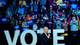 ‘Still a referendum on both’: Biden and Trump end midterms on 2024 collision course