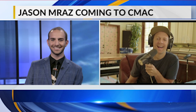 ‘A transformative experience:’ Jason Mraz gives sneak peek ahead of taking CMAC stage Wednesday