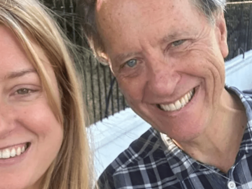 Richard E Grant celebrates daughter Olivia getting married with sweet snap