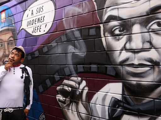 ¡Quiubo, chato!; inauguran mural en honor a Cantinflas en la vecindad donde creció