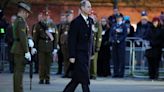 Edward leads commemorations on Anzac Day in moving tribute