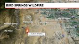 25-acre wildfire reported southwest of Las Vegas