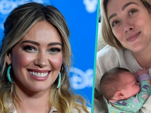 Hilary Duff Snuggles Newborn Baby No. 4 In Adorable Selfie After Birth Announcement | Access