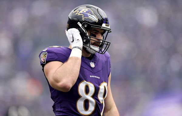 Ravens TE Mark Andrews on balancing training while rehabbing: ‘It’s a delicate balance’