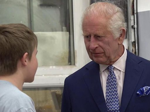 King and Queen join actor Daniel Mays during visit to RADA for 120th anniversary celebration