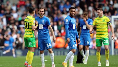 Birmingham City relegated to League One despite win on final day of Championship