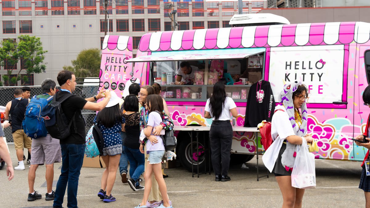 Hello Kitty Cafe Truck rolling back into the Philadelphia region this month