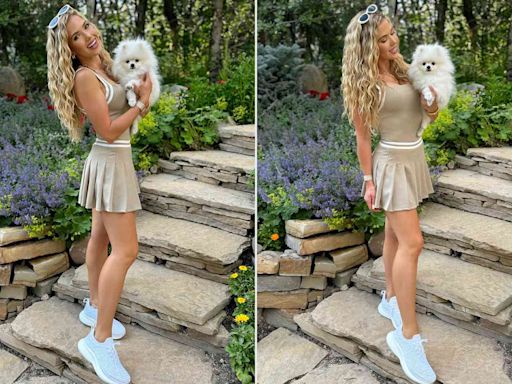 Chiefs Owner's Daughter Gracie Hunt Gives Pickleball Princess in Pleated Skort Set: 'Slow Summer Saturdays'