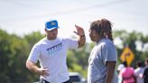 Giving back: 3 NFL stars from Delaware conduct a football clinic for area youths