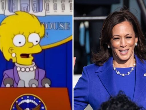 'The Simpsons' Fans Go Wild Over Kamala Harris Prediction