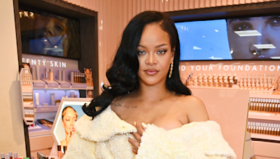 Rihanna's Teddy Coat Styling Trick Puts an NSFW Twist on a Cozy Fall Staple