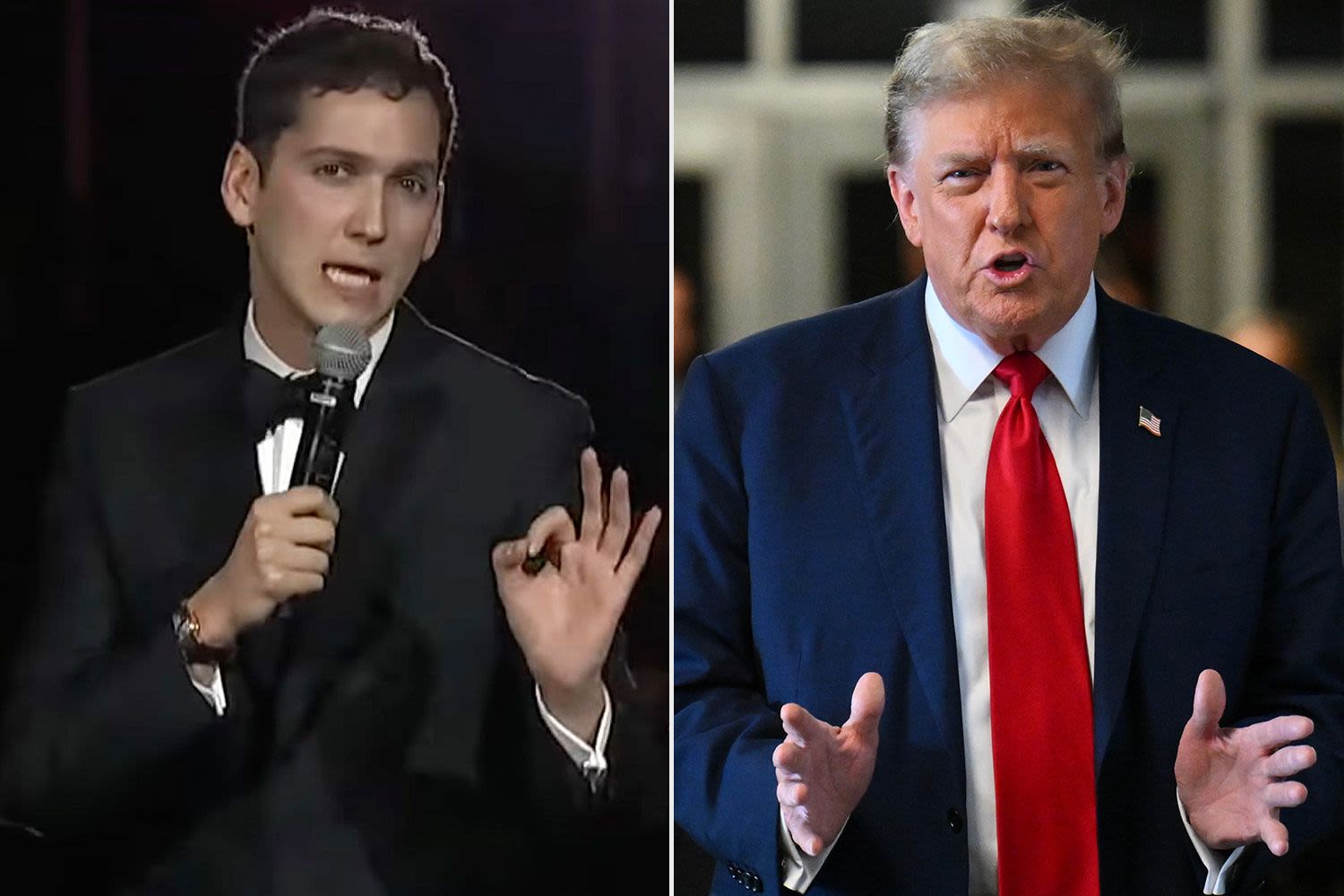 Comedian Matt Friend 'thanks' Donald Trump for watching White House Correspondents' dinner 'like a dog'