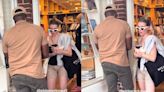 Emma Roberts has run-in with Secret Service agent as Bill Clinton browses bookstore: ‘Get out of the way’