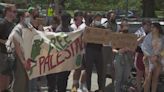 Tulane and Loyola University students hold pro-Palestine protest