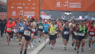 Un trabajo de cuatro meses y ocho comunas involucradas: la logística vial detrás de la Maratón de Santiago - La Tercera