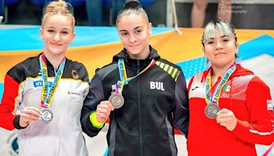 Alexa Moreno gana medalla de bronce en la Copa del Mundo de Gimnasia Artística