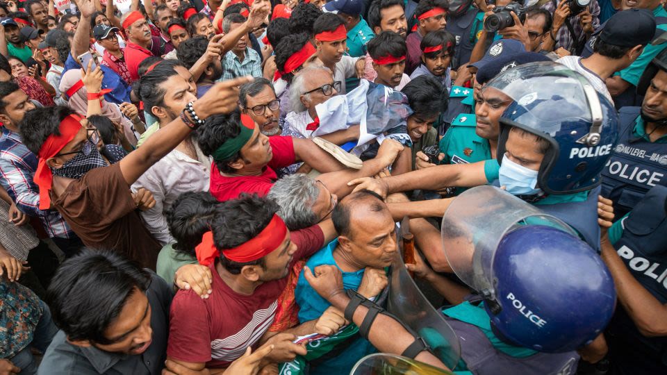 Bangladesh bans Jamaat-e-Islami party following violent protests that left more than 200 dead