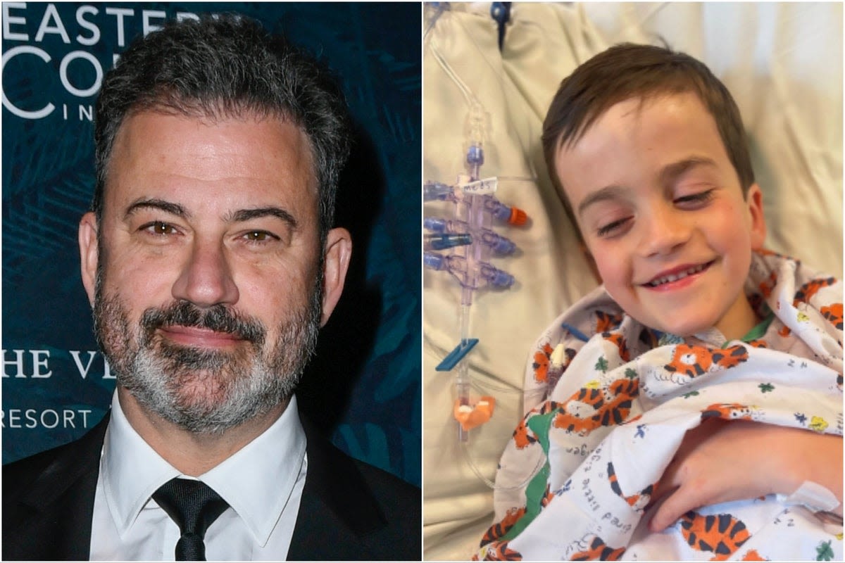 Jimmy Kimmel gives update on his son’s health following third open-heart surgery