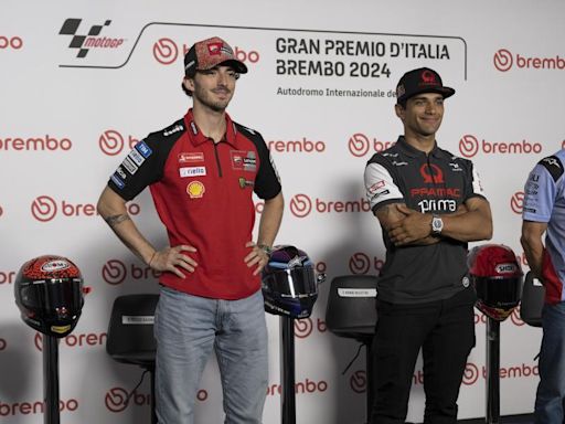 El gran hándicap MotoGP de Bagnaia respecto a Martín y Marc Márquez