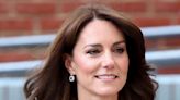 Kate Middleton Rocks Chic Monochrome Suit by Her Wedding Dress Designer (& Pays Tribute to Princess Di)
