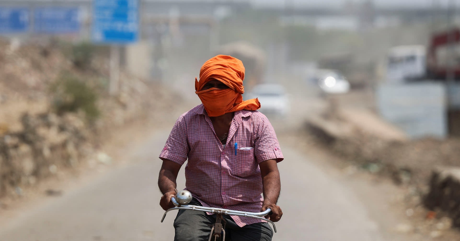 Why have temperatures reached record highs in India?