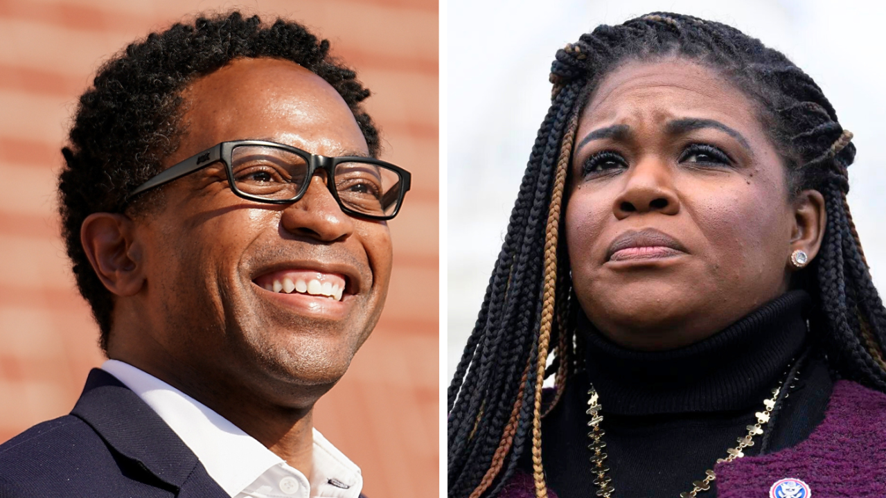 Cori Bush, challenger Wesley Bell locked in dead heat: Survey