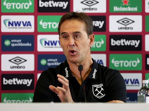 Julen Lopetegui excited about 'big potential' as new West Ham era begins