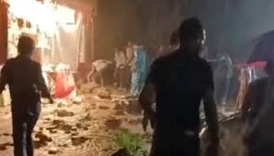 Ujjain: Boundary wall of Mahakal Temple collapses amid rain; 2 dead, many feared trapped