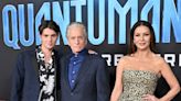 Michael Douglas Joined by Wife Catherine Zeta-Jones and Son Dylan at Ant-Man 3 Premiere