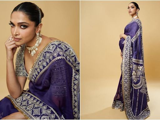 ’Baby wants to party’: Pregnant Deepika Padukone attends Radhika-Anant Ambani’s sangeet in purple saree