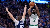 Tatum, Brown help Celtics hold off huge Dallas rally for 106-99 win, 3-0 lead in NBA Finals