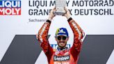 MotoGP: Martinator se cae y gana Pecco en el GP de Alemania