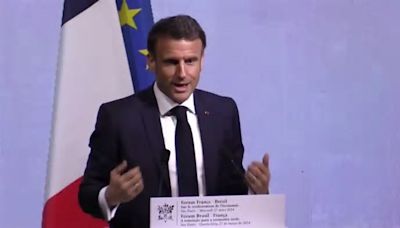 Macron solicita en Brasil construir un nuevo acuerdo Mercosur-UE diferente del actual