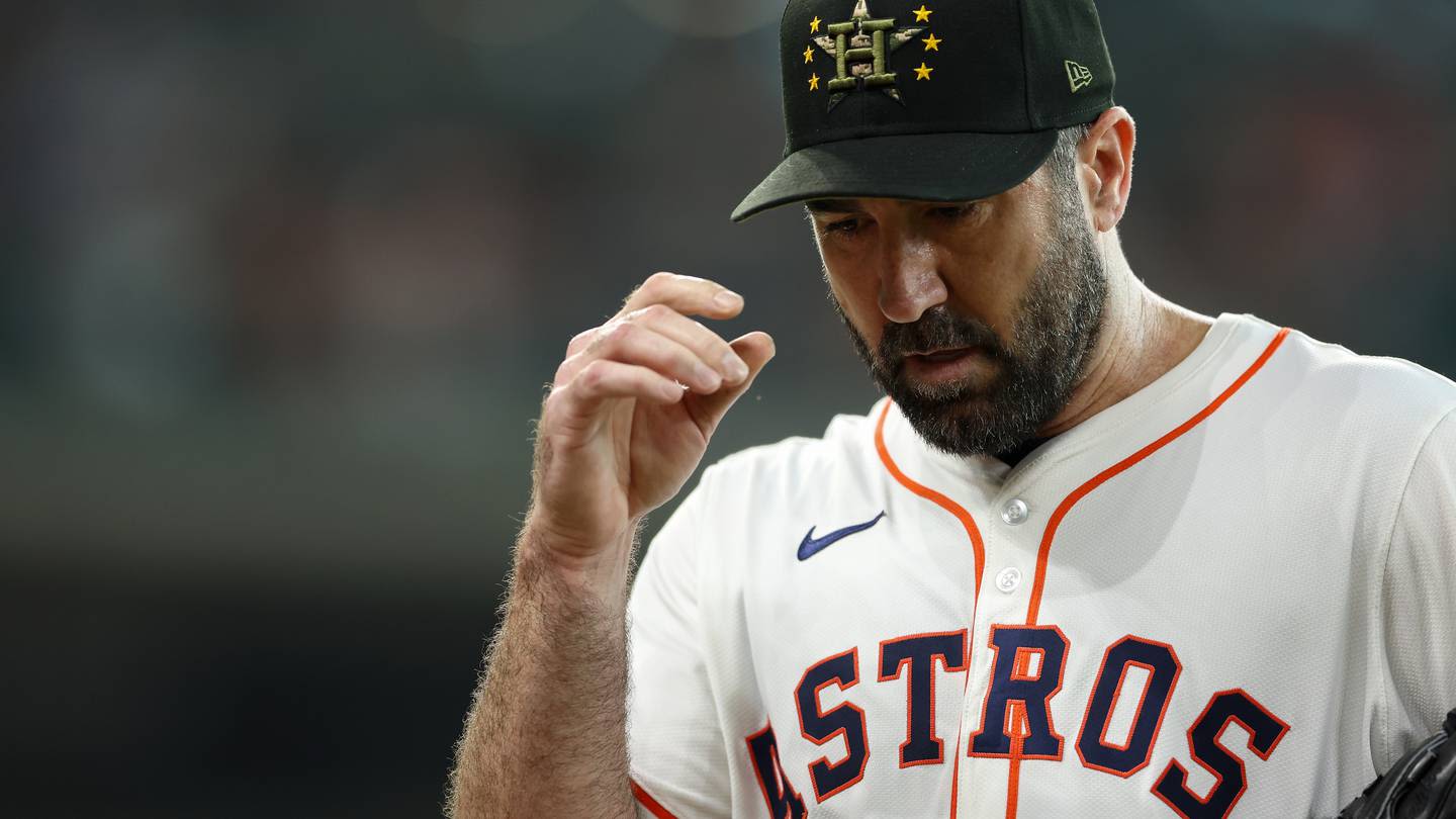 Astros place Justin Verlander on IL in another blow to rotation that puts his 2025 contract status in jeopardy