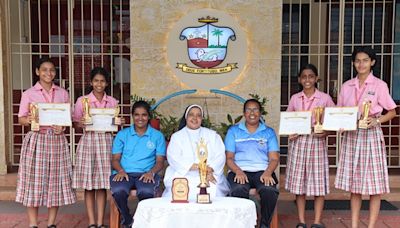 Mangaluru: St Agnes CBSE School shines in U17 girls’ shuttle badminton tournament