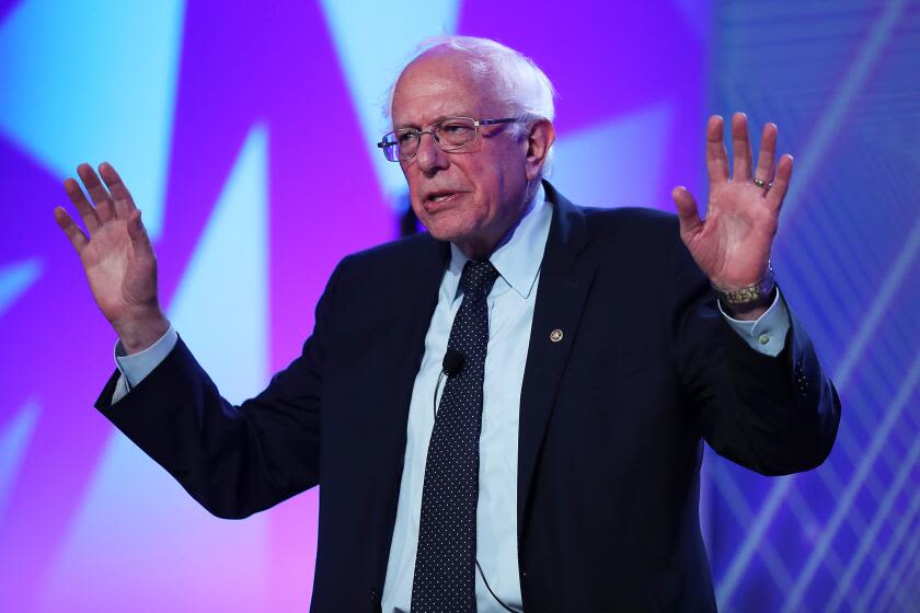Sen. Bernie Sanders endorses 2 California ballot measures, including rent control expansion