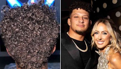 Brittany Mahomes Cuts Husband Patrick's Hair and Shares 'Before' and 'After' Photos