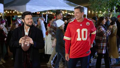 First look: Here’s debut date for Hallmark’s Chiefs Christmas movie filmed in KC