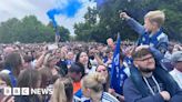 Ipswich Town promotion parade sees jubilant crowds