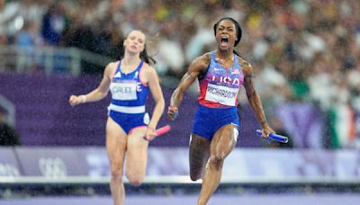 Sha’Carri Richardson completa la remontada victoriosa de EEUU en el 4x100 olímpico