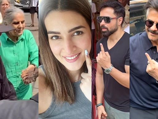 Salman Khan's parents Salim and Salma Khan, Kriti Sanon, Emraan Hashmi, Anil Kapoor and others cast their votes for Lok Sabha 2024 elections