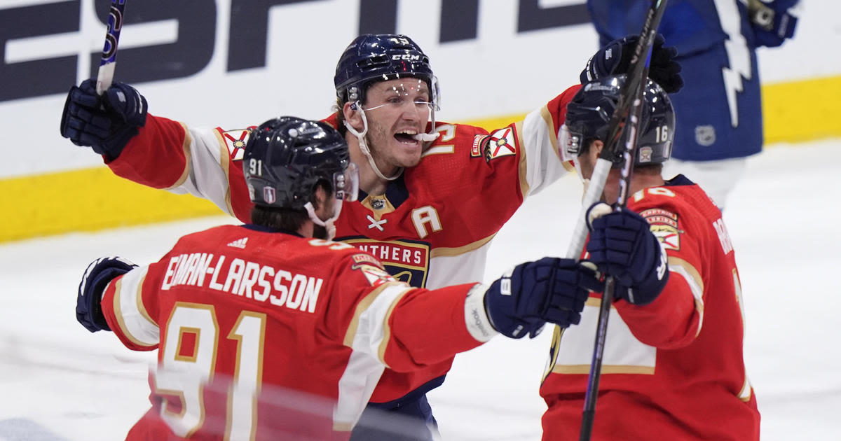 Florida Panthers march on in NHL playoffs after long-awaited series win against Tampa Bay Lightning