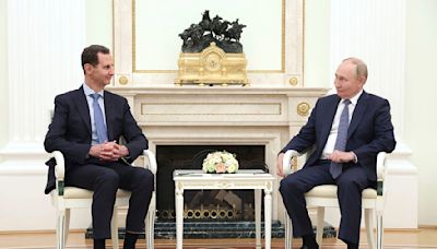 Russia's Putin meets with Syria's Assad as tensions rise in the Middle East