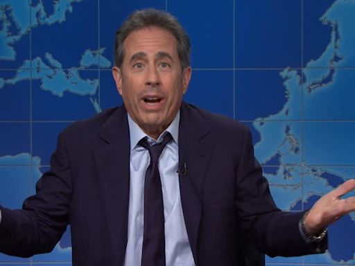 Jerry Seinfeld jokes he used to be 'funny' like Ryan Gosling before his 'Unfrosted' press tour