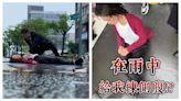 黃瑄雨中被車撞！下一秒竟坐起健身 亮哲傻眼喊：這女人太狠