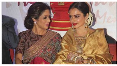 Janhvi Kapoor says Rekha took Sridevi under her wings; calls them ‘soul sisters’: ‘They’d switch to Telugu to hide secrets from us’