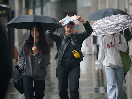 UK weather - live: Danger to life amber warning issued today amid heavy rain and thunderstorms