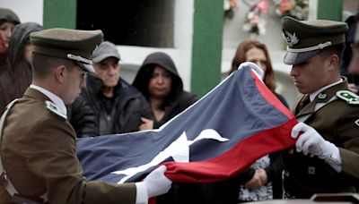 Chile despidió con emotivos funerales a los tres carabineros asesinados